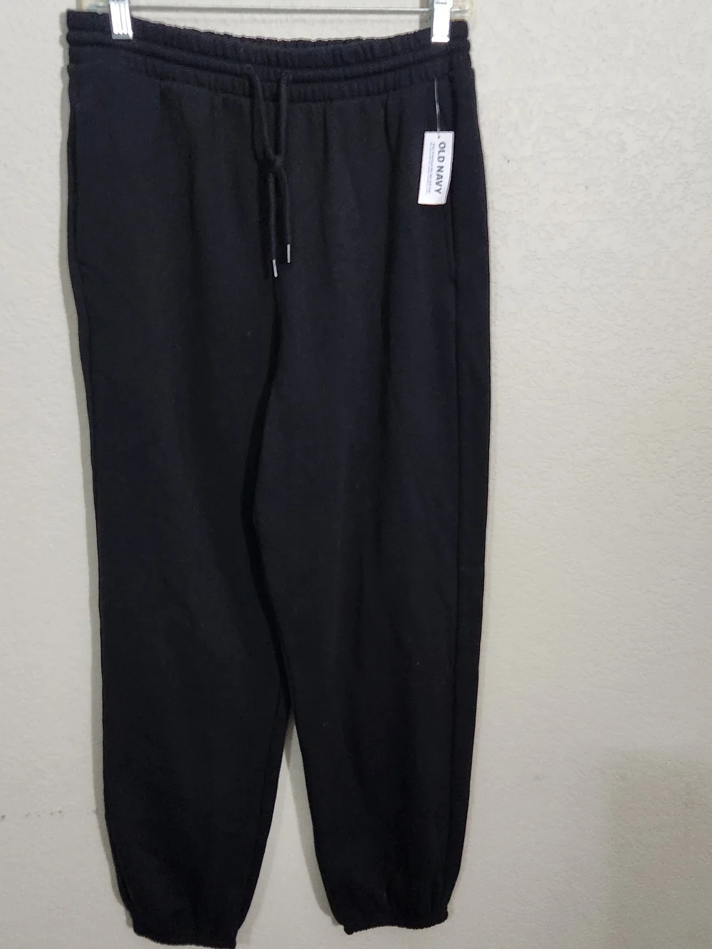 Old Navy Men's Black Drawstring Jogger Sweatpants